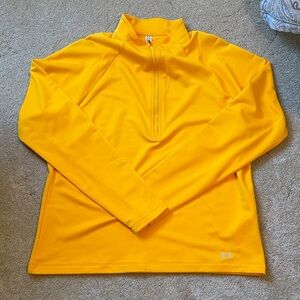 Under Armour Vibrant Yellow Half-Zip Top